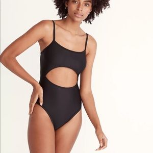 Madewell Second Wave Cutout One-Piece Swimsuit